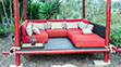 Arnim crafted with wood a nice gardenhouse for his customer