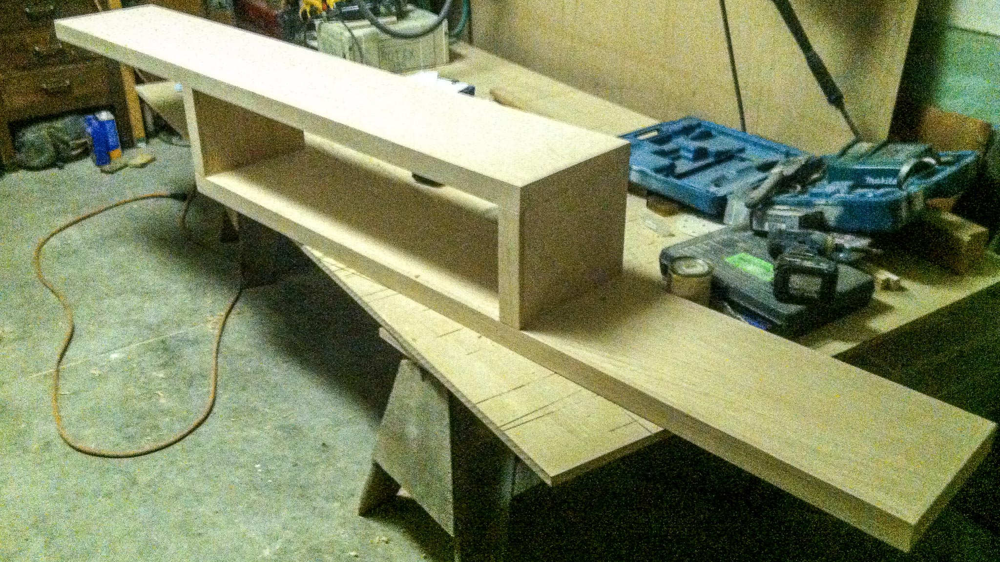Arnim crafted this custom funiture for one of his clients in San Diego 